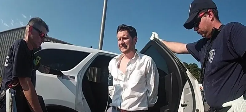 Video Shows State Rep. Michael Melerine Handcuffed After Shreveport SUV Crash