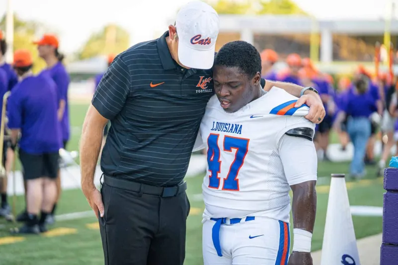 LCU's historic NAIA win over D1 team a 'proud dad moment' for football's McLaughlin