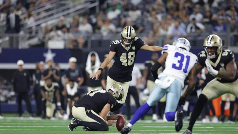 Kicker Daniel Carlson made most of limited preseason time with New Orleans Saints