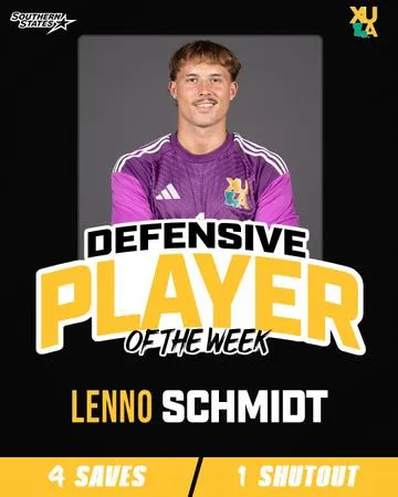 Schmidt earns SSAC Defensive Player of Week