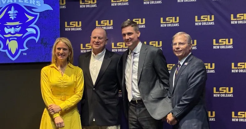 John Brady explains his decision to join the LSU New Orleans athletic department