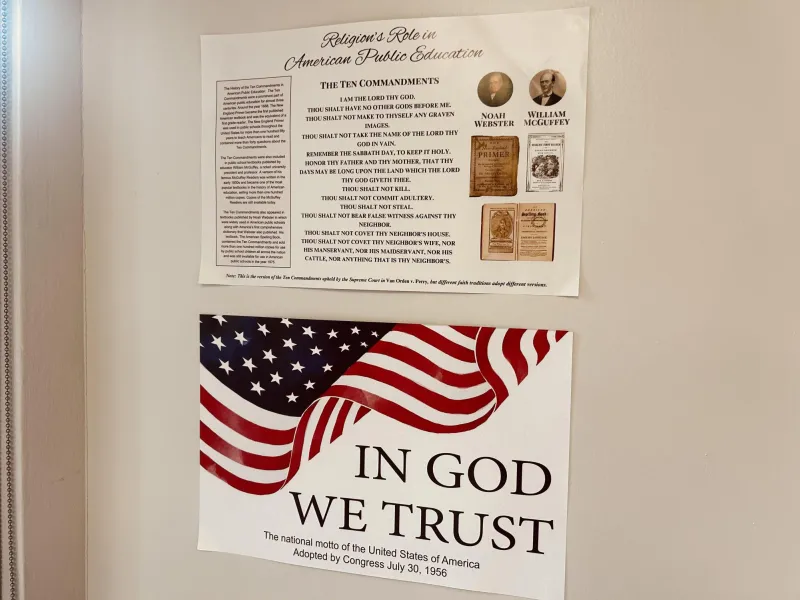 Louisiana law puts Ten Commandments on classroom walls