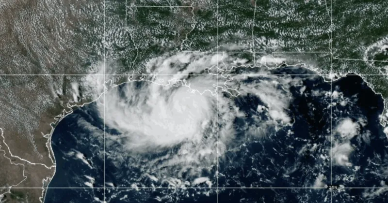 Tropical Storm Edouard makes landfall in southwest Louisiana, expected to rapidly weaken