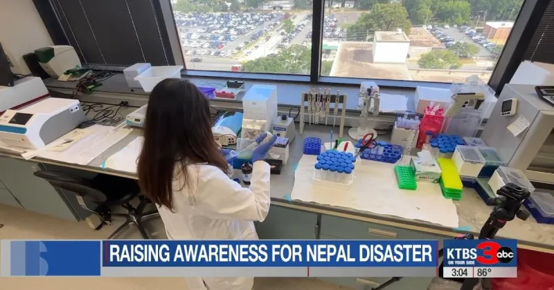 LSU Health Shreveport researcher raises awareness of devastation in Nepal