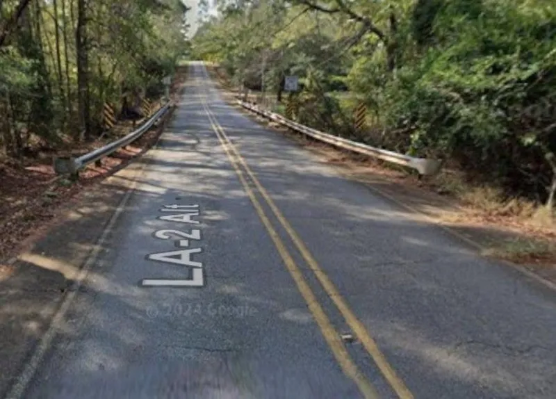 Two Aging Bridges on LA 2 Alt Near Shongaloo Set for Total Replacement