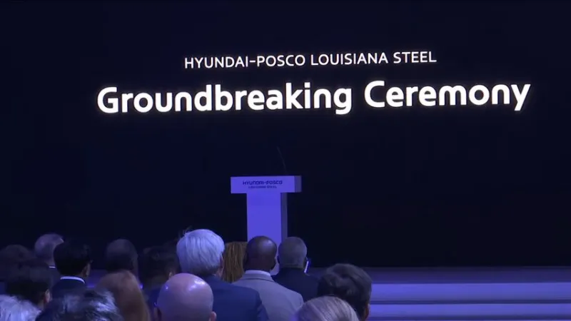 Hyundai's low-carbon steel plant in Donaldsonville draws opposition at groundbreaking