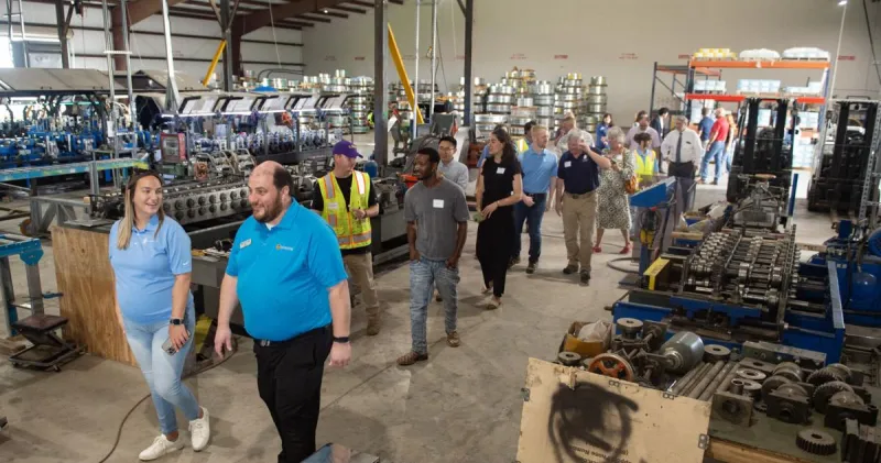 Metal stud manufacturer opens $3 million headquarters near Broussard
