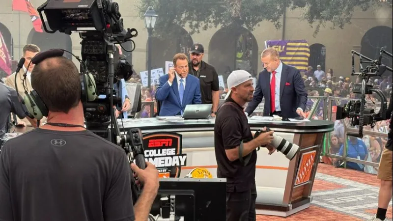 ESPN's College GameDay opens its 40th season live in Baton Rouge ahead of LSU season opener
