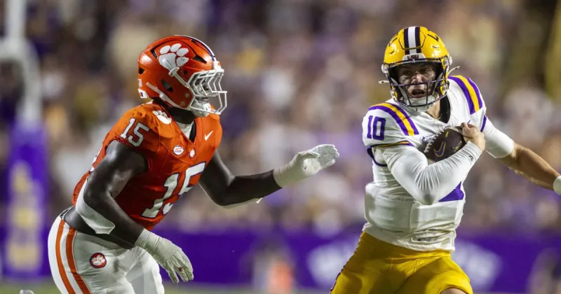 After chaotic preseason, LSU shifts the conversation with emphatic blowout over Clemson