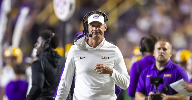 'They can't hate you that much more.' LSU's Lane Kiffin had nothing to lose with pro player quip