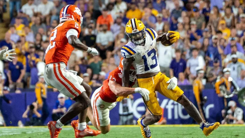 How LSU and Lane Kiffin's demolition of Clemson started with a revamped run game: 'It was amazing.'