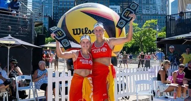 LSU beach volleyball's Kristen Cruz, Taryn Brasher pick up another big win in AVP Chicago event