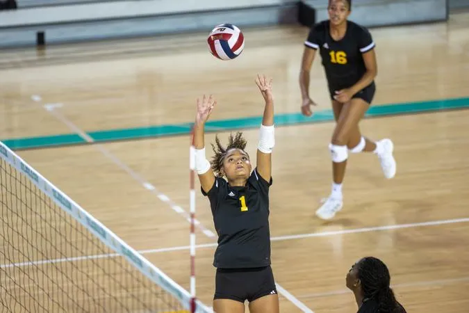 Freshman Williams named SSAC Setter of the Week