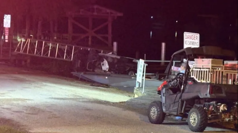 Man airlifted to hospital after crashing vehicle into Iberville Parish river