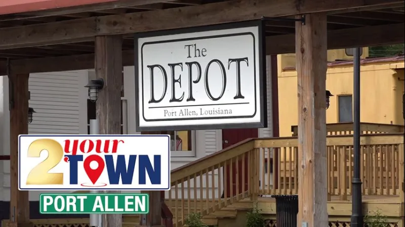2 Your Town Port Allen: Former train depot being transformed into new welcome center