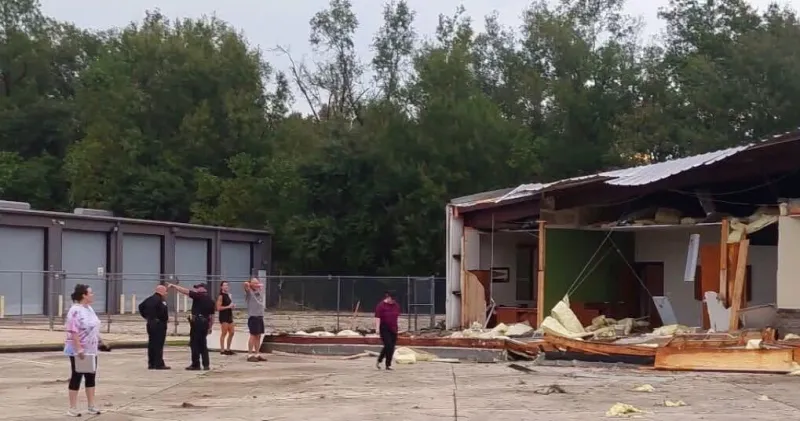 Short-lived tornado formed in Hammond during Labor Day storms, forecasters say