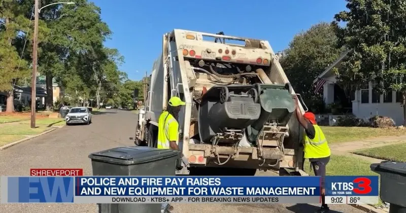 Shreveport city leaders discuss pay raise for first responders, waste workers