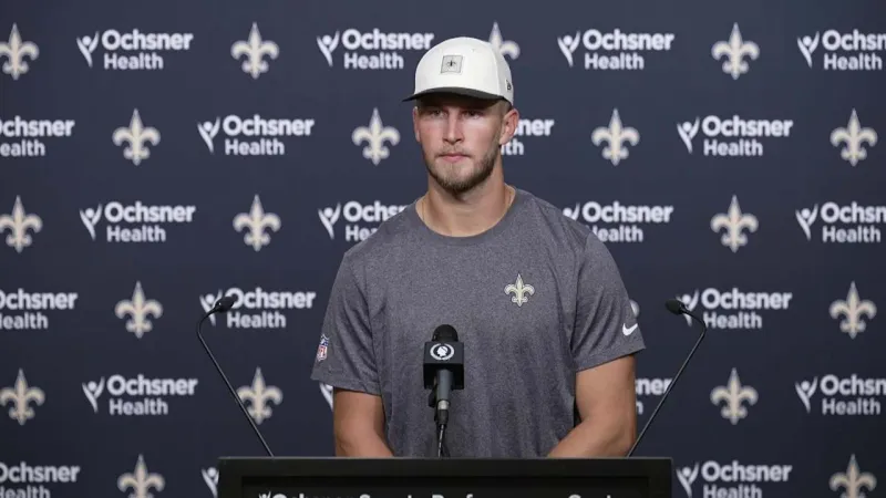 Tyler Shough on expectations, selection as team captain | Saints vs. Lions 2026 NFL Week 1