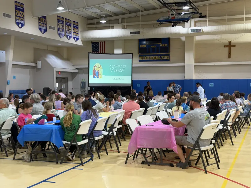 St. Charles Borromeo kicks off family lunch, learn initiative