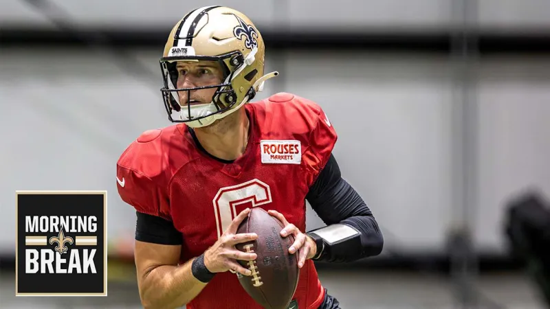Morning Break: Tyler Shough reflects on captain honor, Saints prepare for Detroit