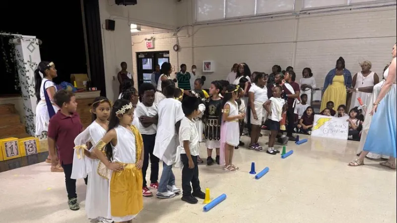 Villa del Rey school brings Ancient Greece to life with student Olympic Games