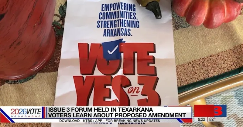 Both Miller County parties meet at forum to discuss Issue 3 on November Arkansas ballot