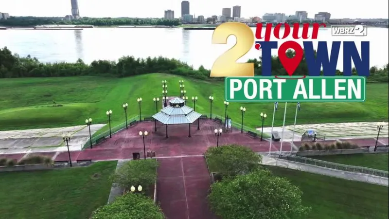 WBRZ celebrates Port Allen by going 2 Your Town for the Oldies But Goodies Festival
