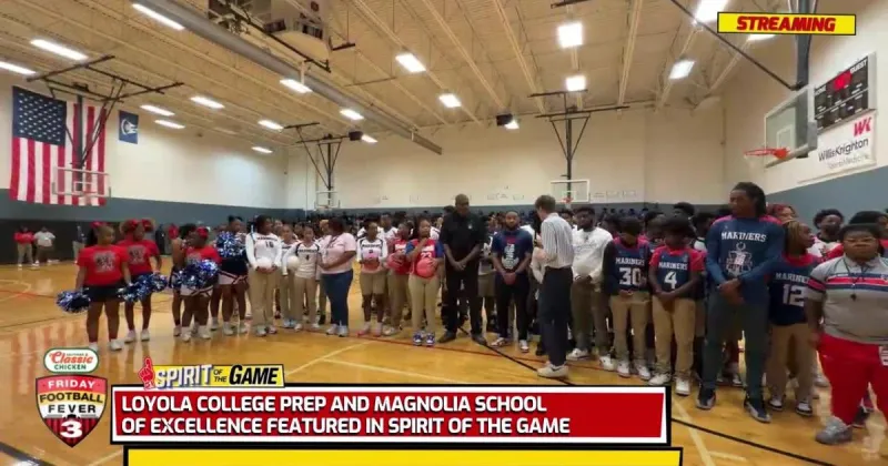 Loyola College Prep, Magnolia School of Excellence featured in Spirit of the Game