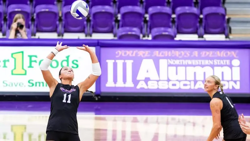 Demons secure fourth straight win beating Grambling in four sets