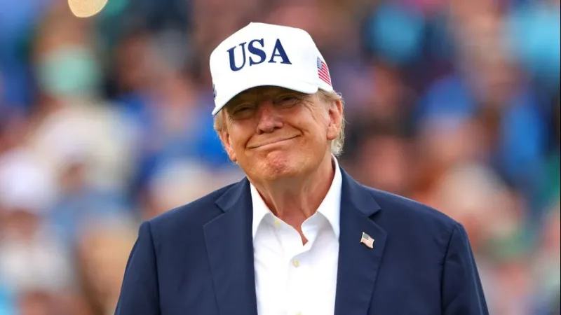 Trump downplays the need to check AI development and says he doesn't want to cede edge to China
