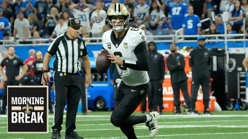 Morning Break: Saints fall in 31-30 overtime loss in Week 1 vs. Detroit Lions