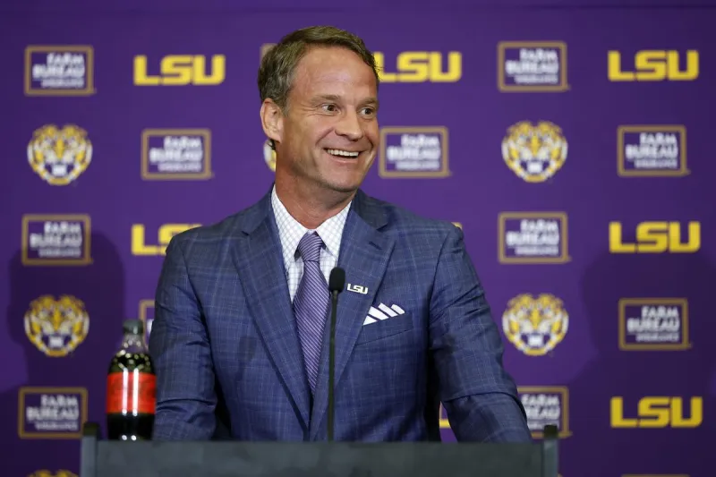 LSU Head Coach Lane Kiffin Addresses Security For Upcoming Ole Miss Game