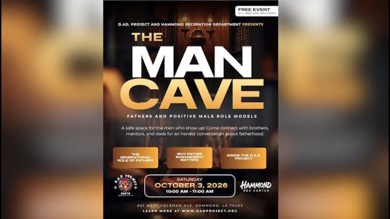 D.A.D. Project and Hammond Recreation host free father engagement event