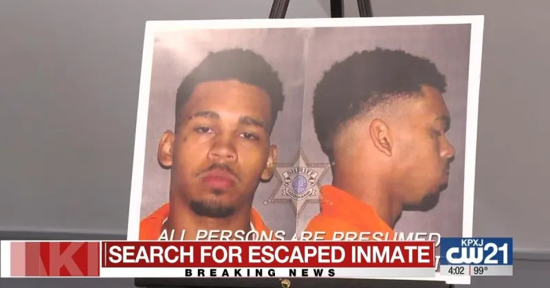 $5K reward offered in arrest of escaped Caddo inmate; searches underway