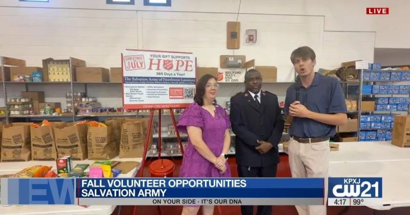 Salvation Army of Shreveport offers flexible ways for community to give back