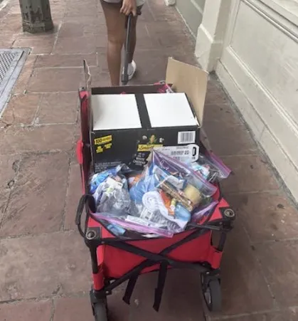 Luling woman helps turn summer heat concerns into action for the homeless