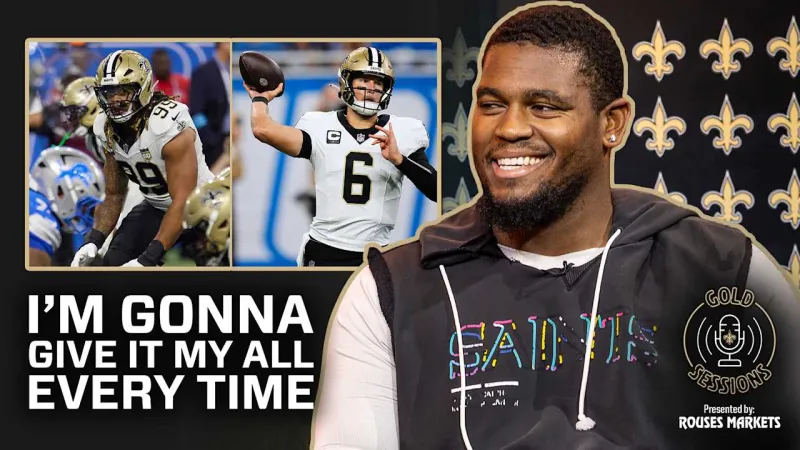 Kelvin Banks Jr.'s Journey from Texas to the Saints | Gold Sessions