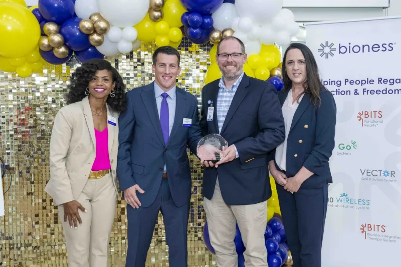 LSU Health Shreveport Rehabilitation Faculty Clinic Earns Inaugural Bioness Clinic of Excellence Designation