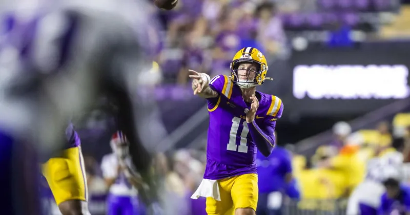 What if Sam Leavitt is actually 'doubtful' vs. Ole Miss? Evaluating LSU's depth at QB.