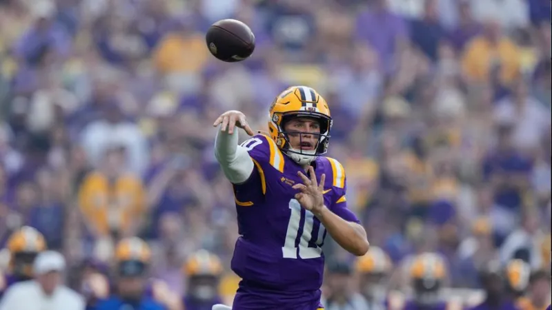 Sam Leavitt no longer on injury report, clearing way for LSU quarterback to play against Ole Miss