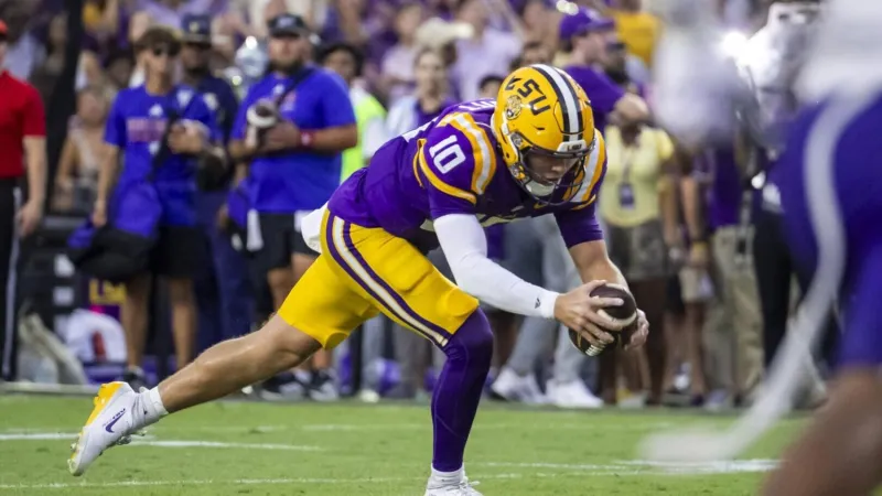 LSU QB Sam Leavitt's injury status updated less than 24 hours before Ole Miss showdown