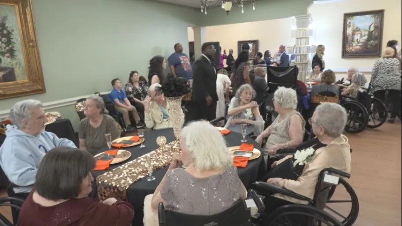 Baton Rouge seniors got their own prom night, complete with a red carpet
