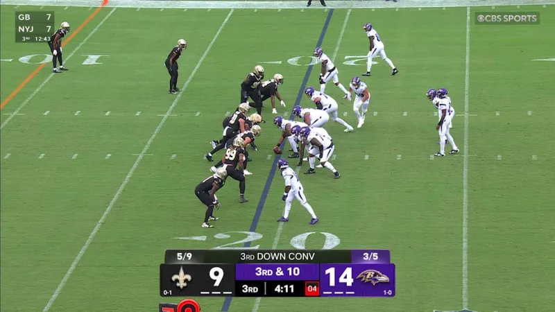 Chase Young engulfs Lamar Jackson for powerful sack on third down