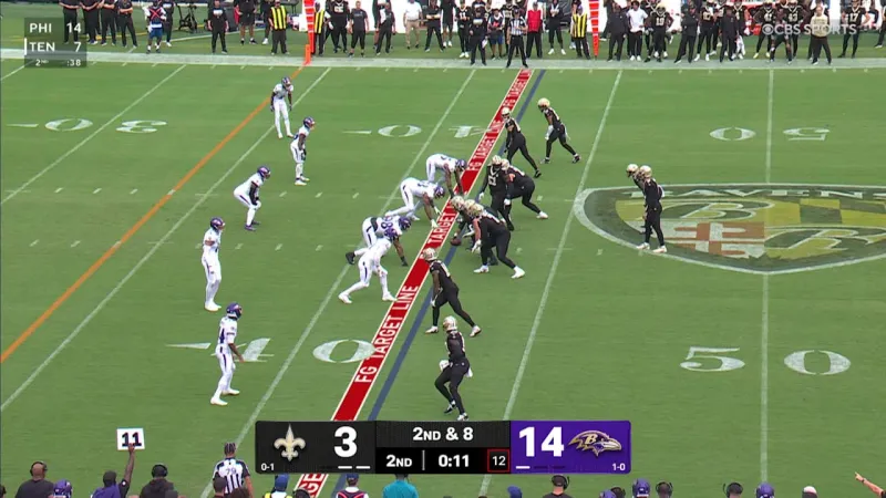DeVaughn Vele's toe-tap catch picks up 13 yards against Ravens