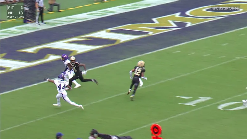 Chris Olave hauls in 21-yard touchdown vs. Ravens