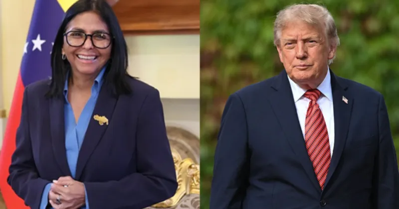 Trump se reunir con Delcy Rodrguez en Nueva York