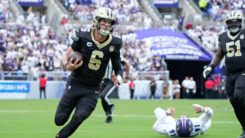 Tyler Shough's Best Plays from 2-TD Game vs. Ravens