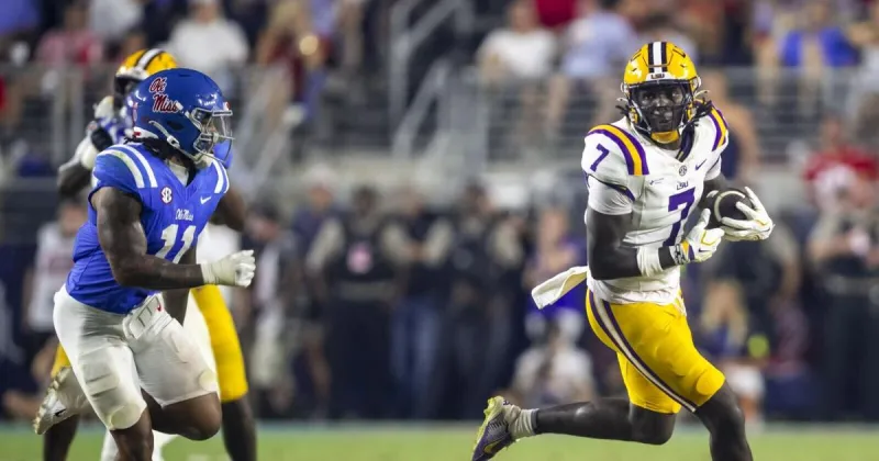 LSU's Trey'Dez Green gets better-than-expected news after leaving Ole Miss game with injury