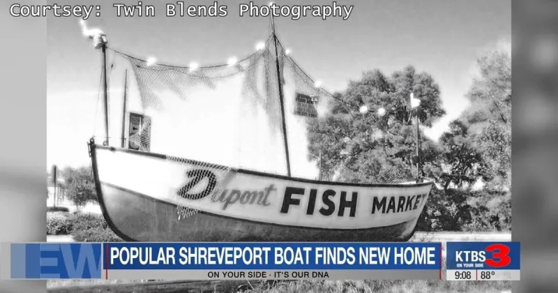DuPont's Fish Market boat relocated to The Crabby Crawfish