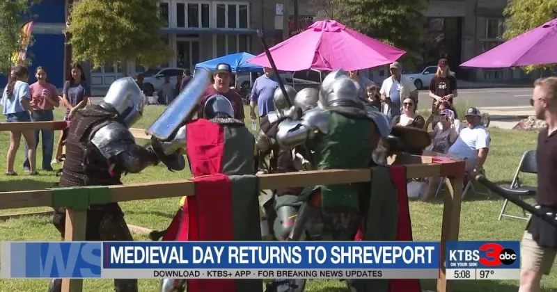 Medieval Day brings knights, history and hands-on fun to downtown Shreveport